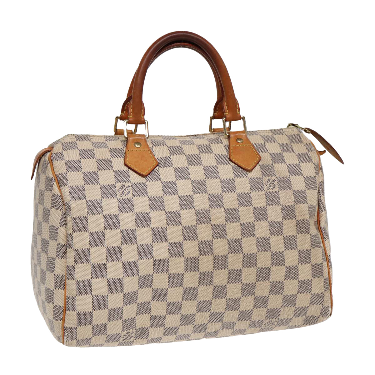 LOUIS VUITTON Damier Azur Speedy 30 Hand Bag N41533 LV 84648