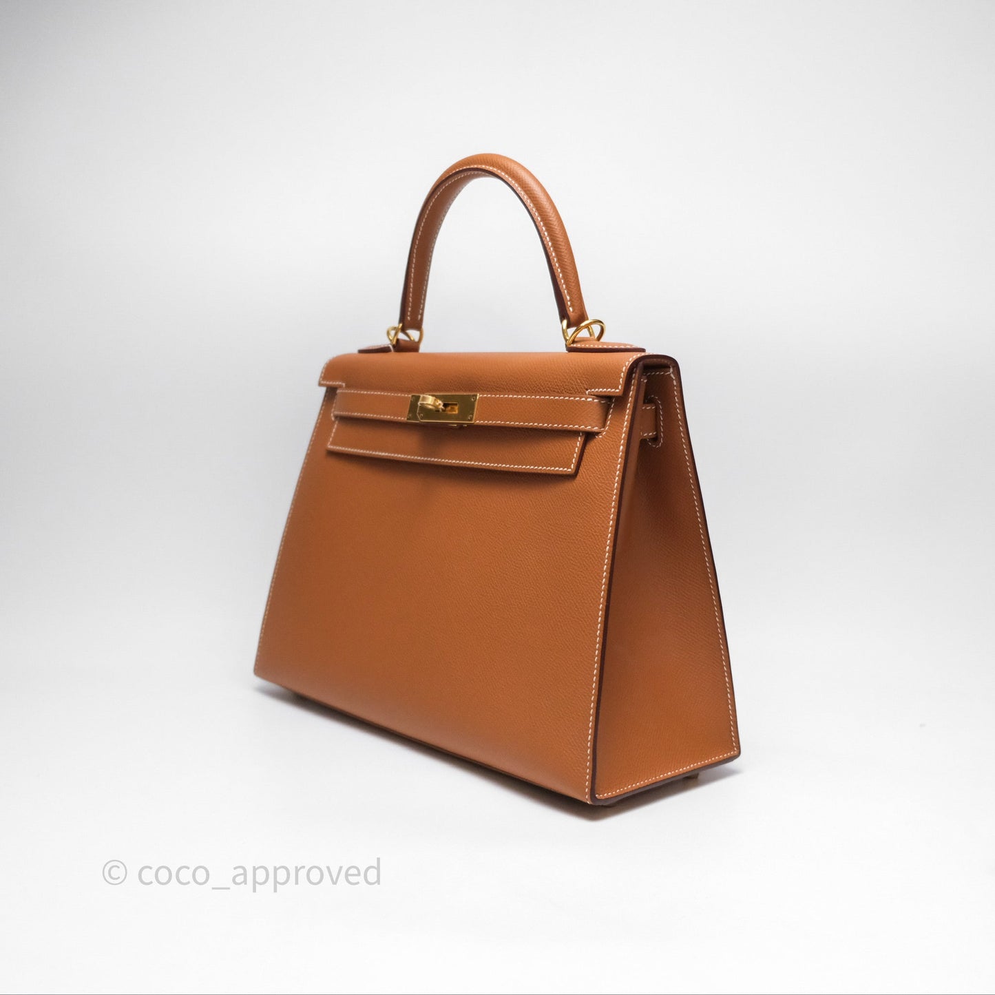 Hermès Kelly 28 Sellier Gold 37 Epsom Gold Hardware