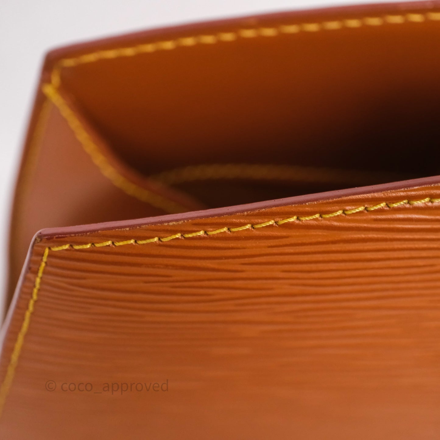 Louis Vuitton Cluny Shoulder Bag Brown Epi
