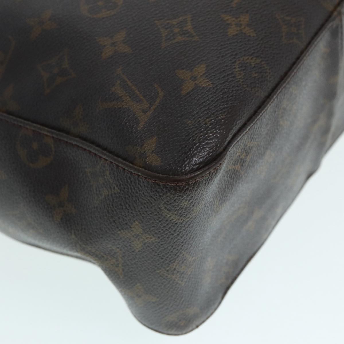 LOUIS VUITTON Monogram Looping GM Shoulder Bag M51145 LV 84684