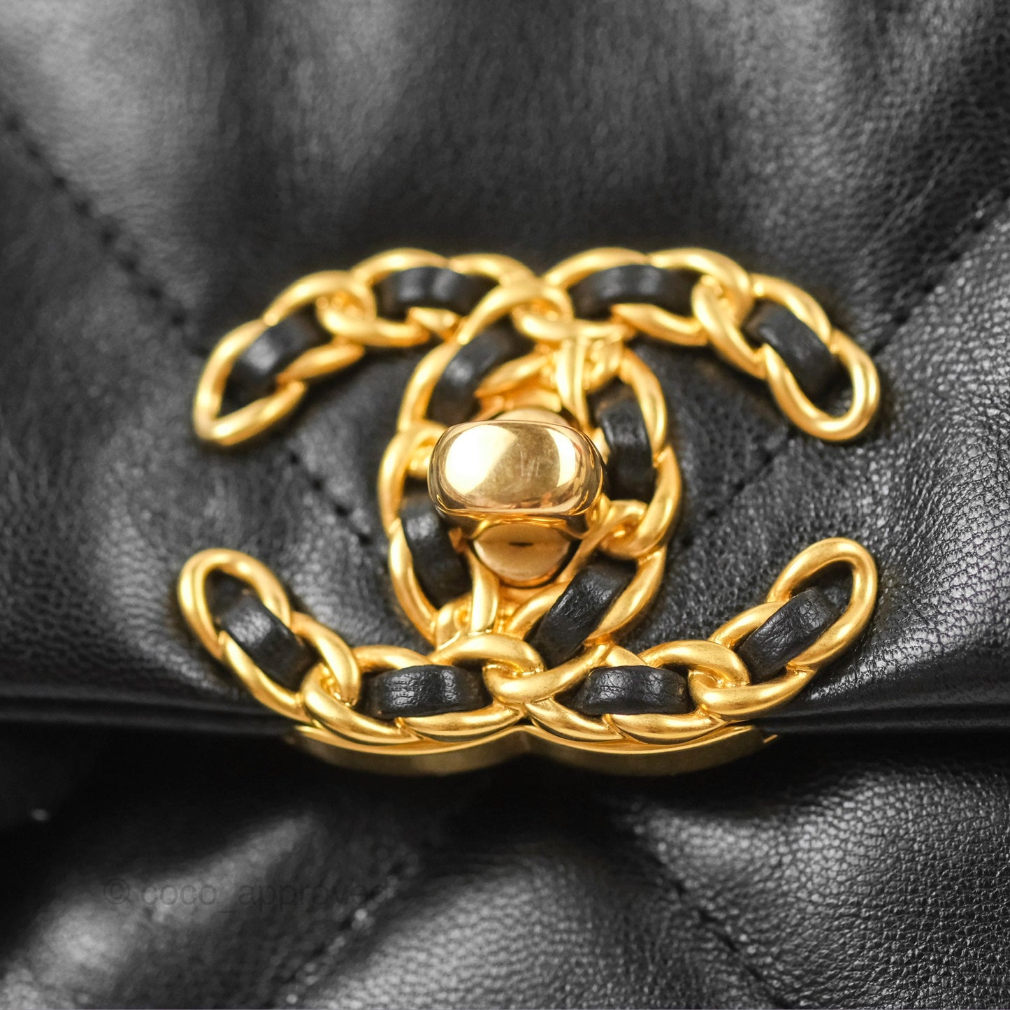 Chanel 19 Small Black Mixed Hardware