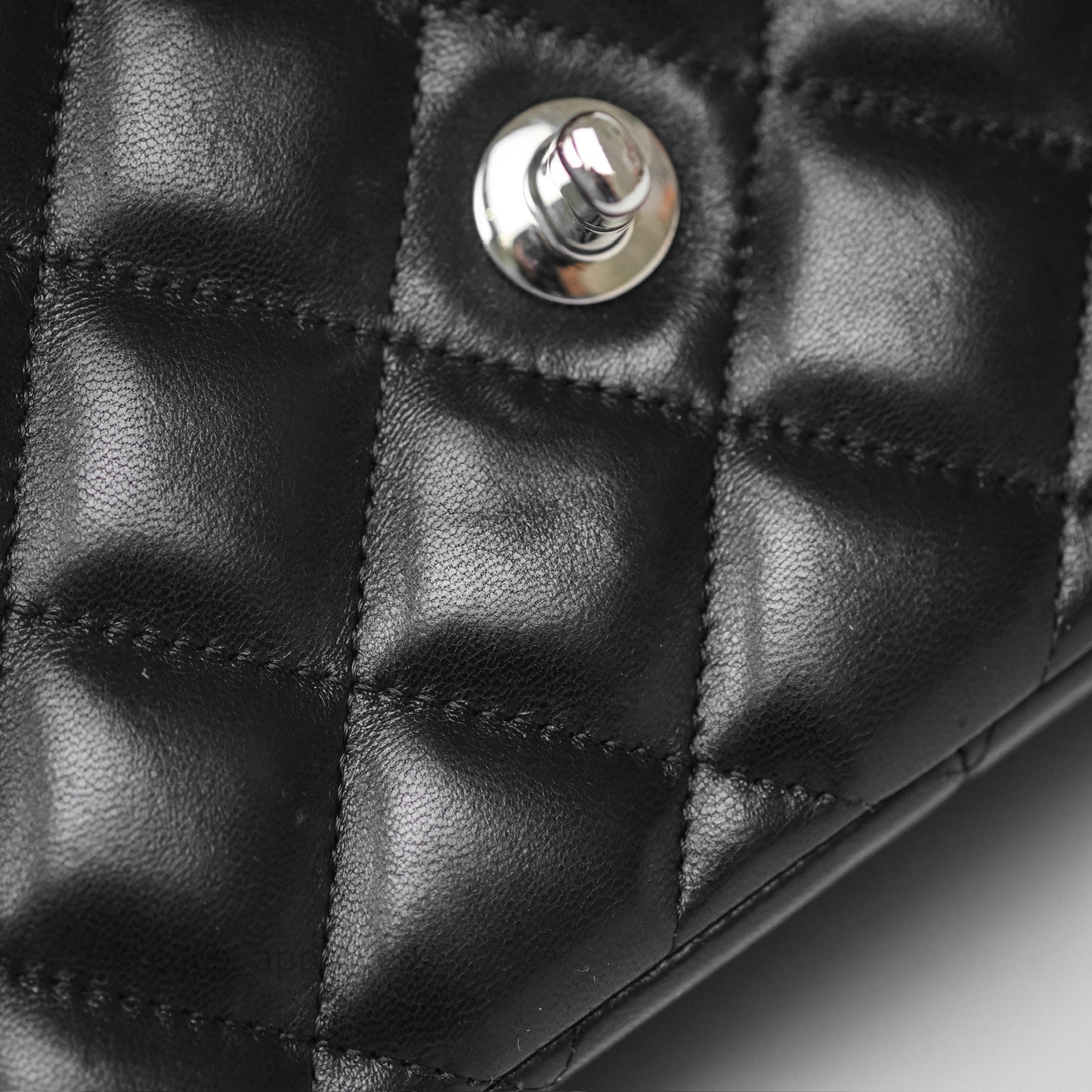 Chanel Jumbo Double Flap Black Lambskin Silver Hardware⁣⁣