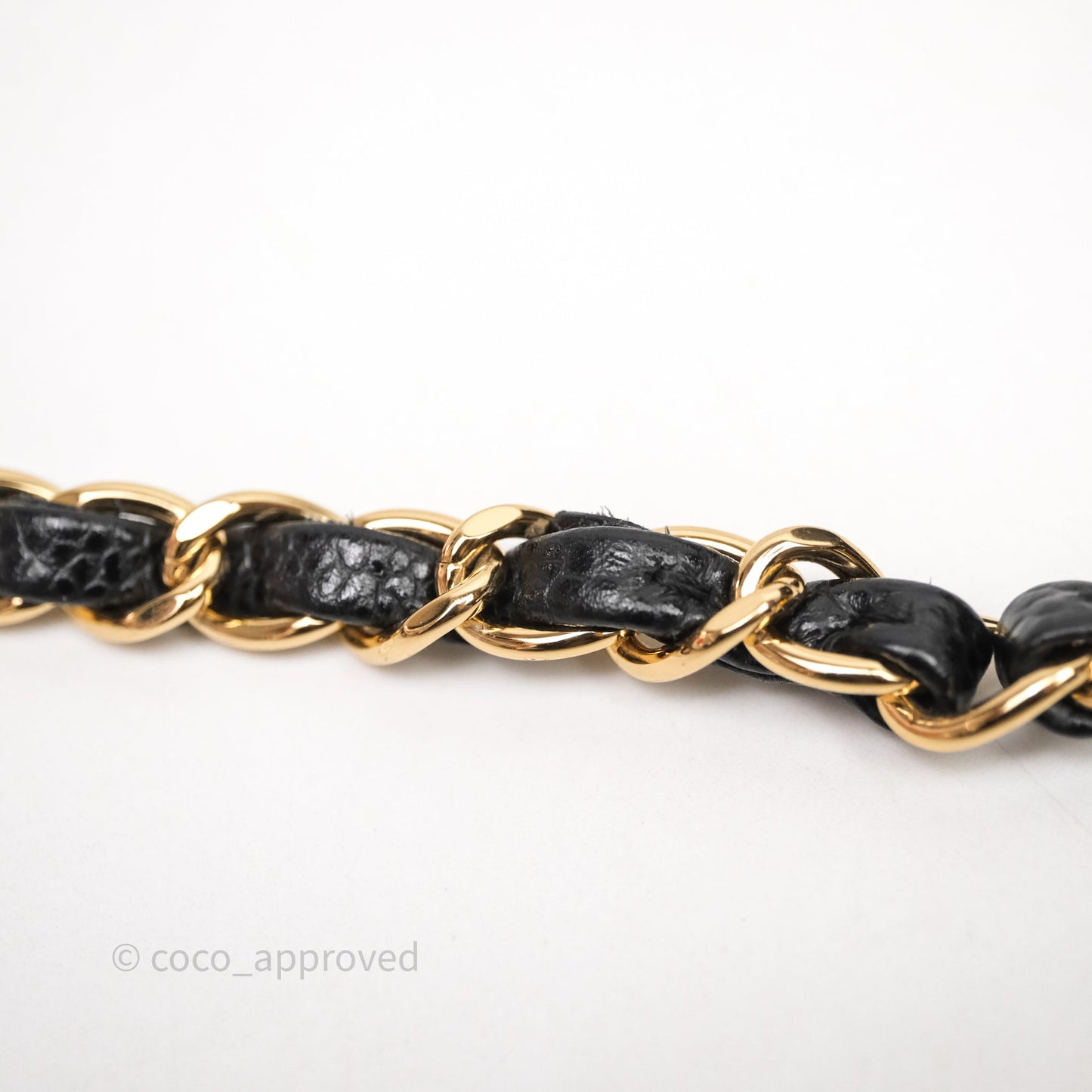 Chanel Small Classic Flap Quilted Black Caviar Gold Hardware