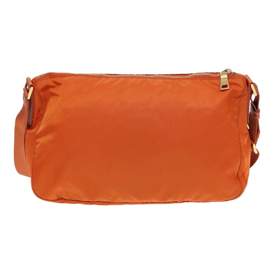 Luxury Prada Shoulder Bag Nylon Orange  84771