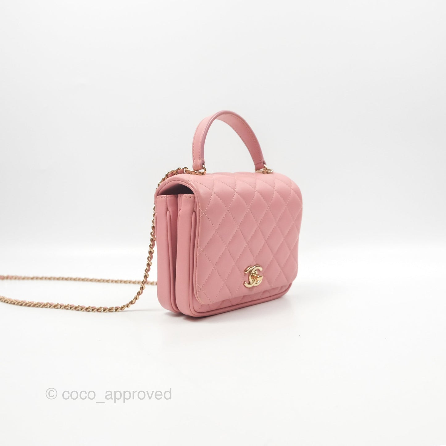 Chanel Citizen Chic Flap Bag Pink Lambskin Gold Hardware