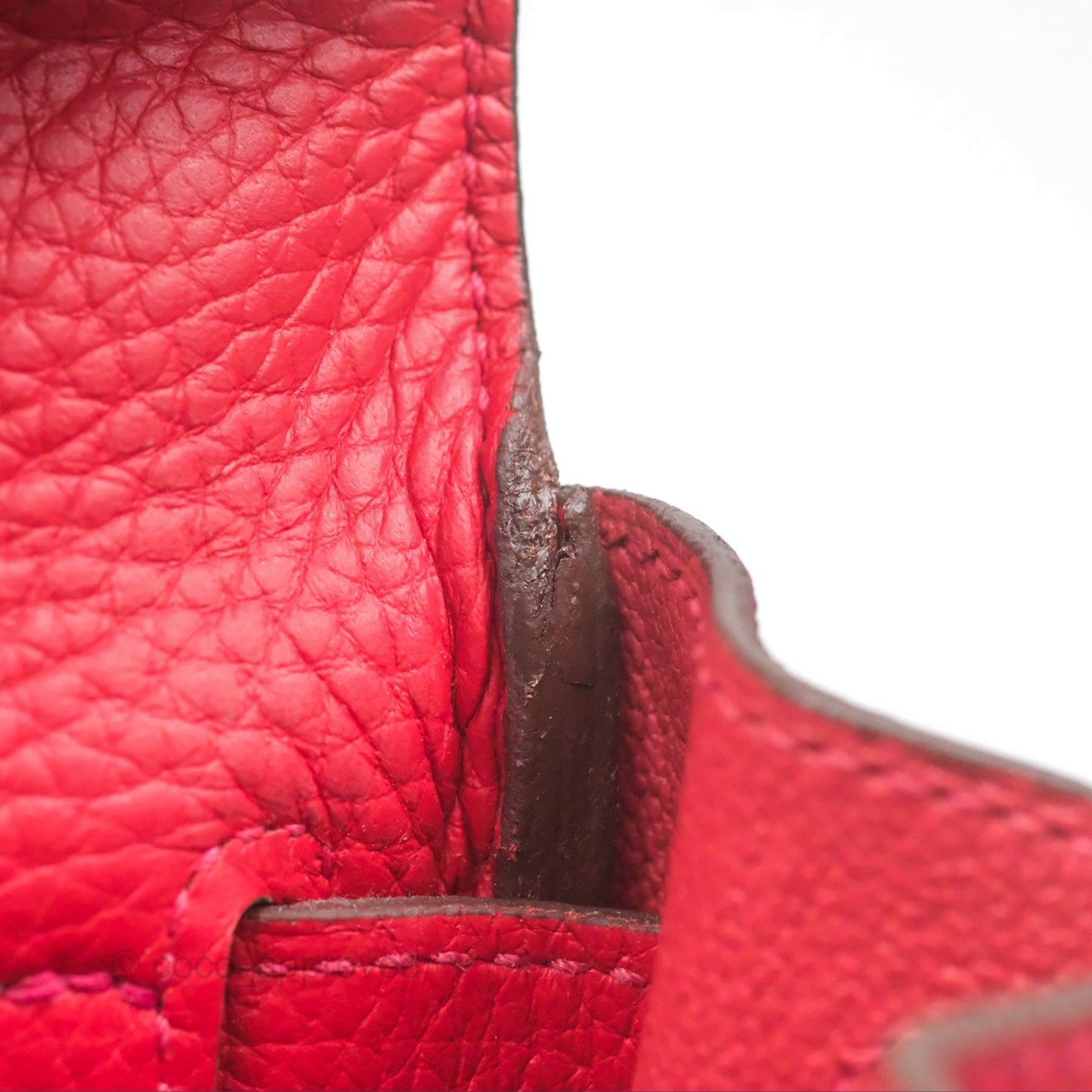 Hermès Kelly 28 Retourne Rouge Tomate S5 Clemence Gold Hardware