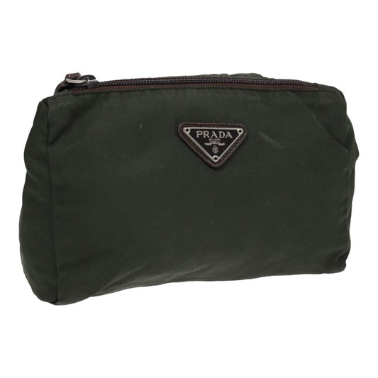 Luxury Prada Pouch Nylon Khaki  84814