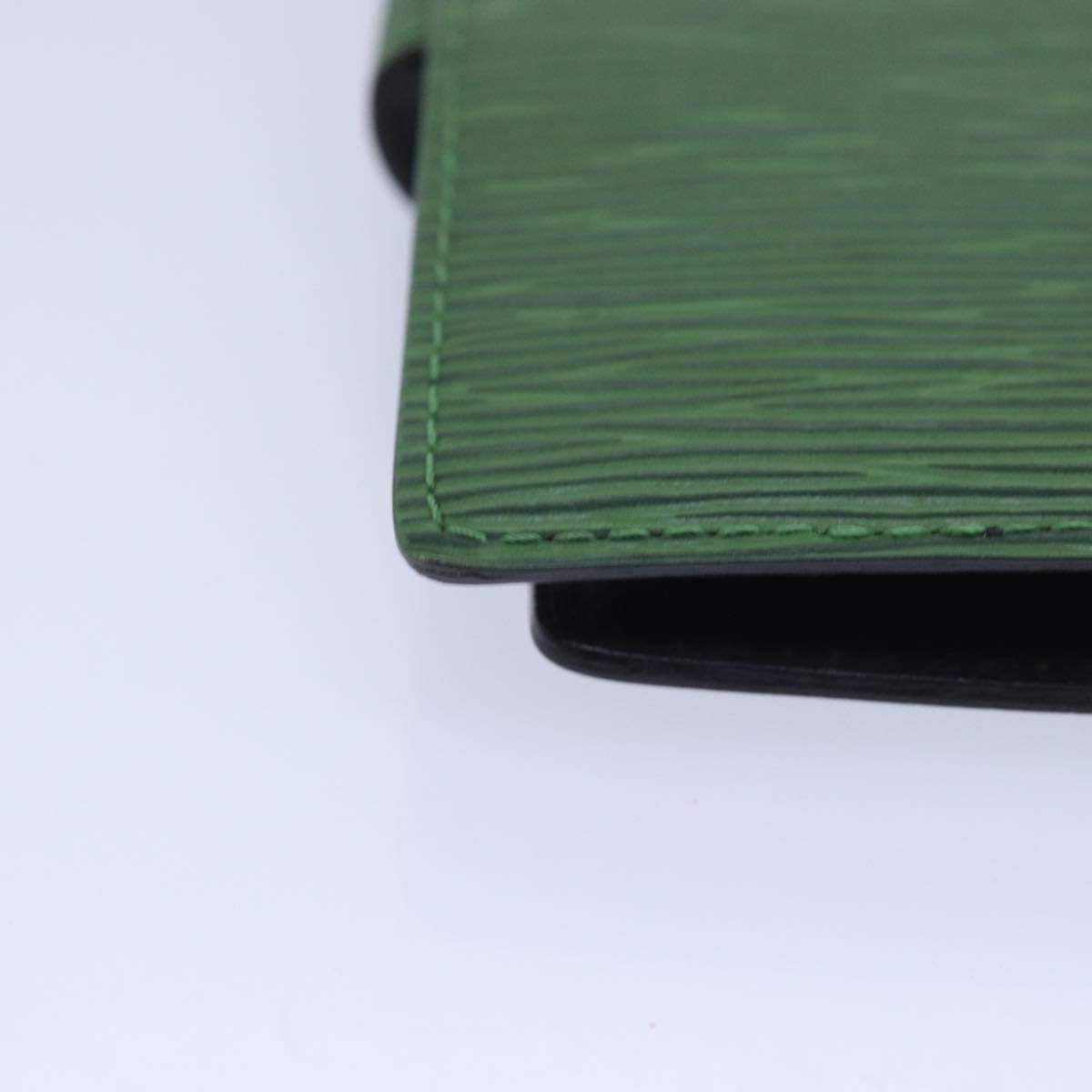 LOUIS VUITTON Epi Agenda PM Day Planner Cover Green R20054 LV 84816