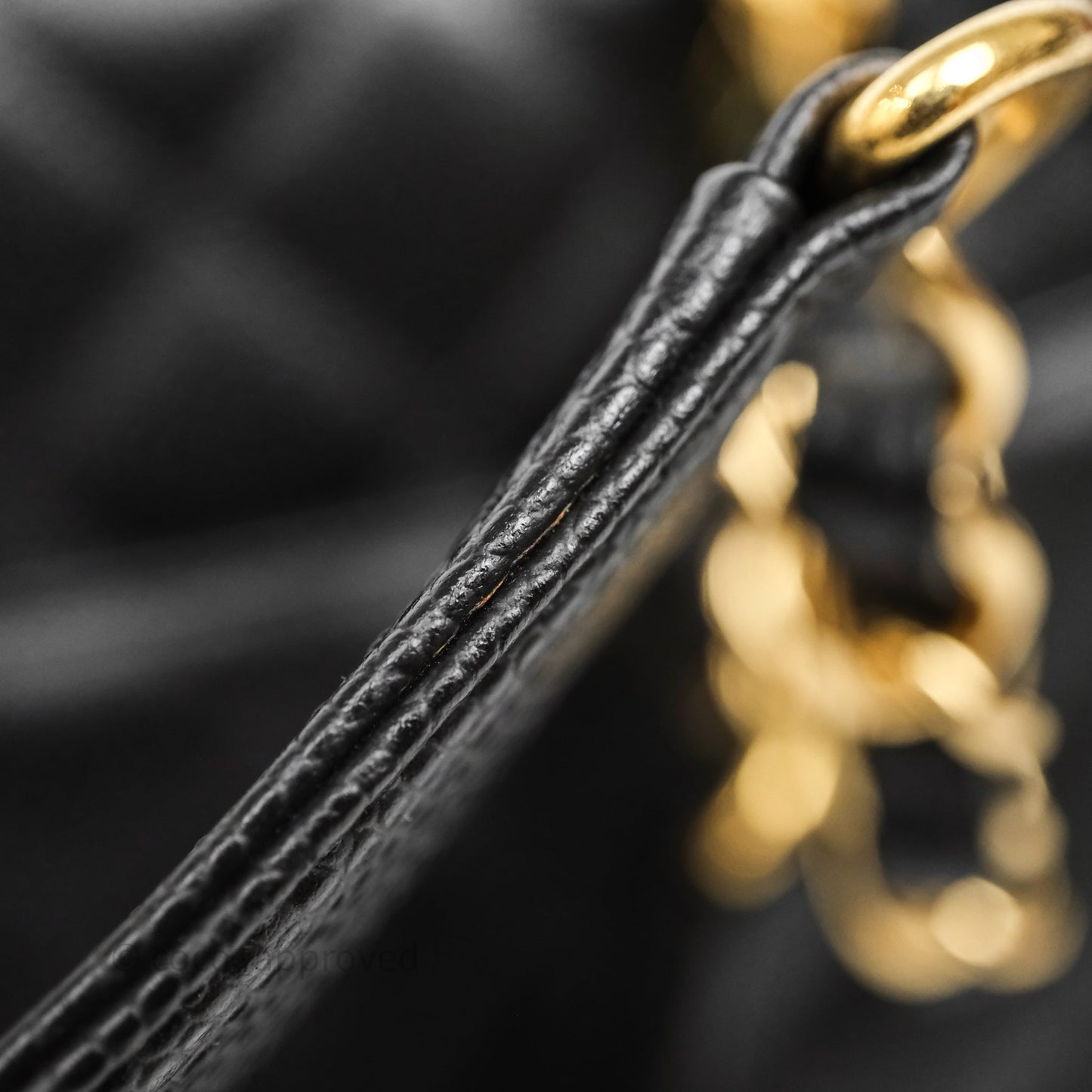 Chanel GST Black Caviar Gold Hardware