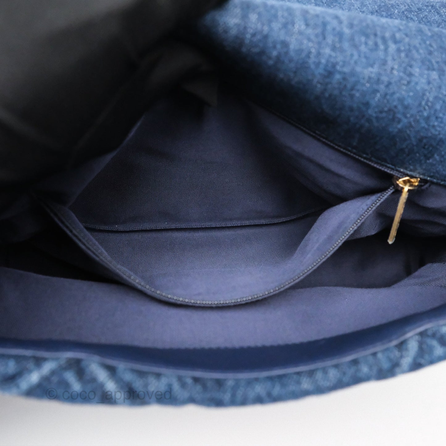 Chanel 19 Medium Dark Denim Mixed Hardware