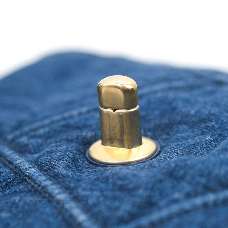 Chanel 19 Small Denim Mixed Hardware