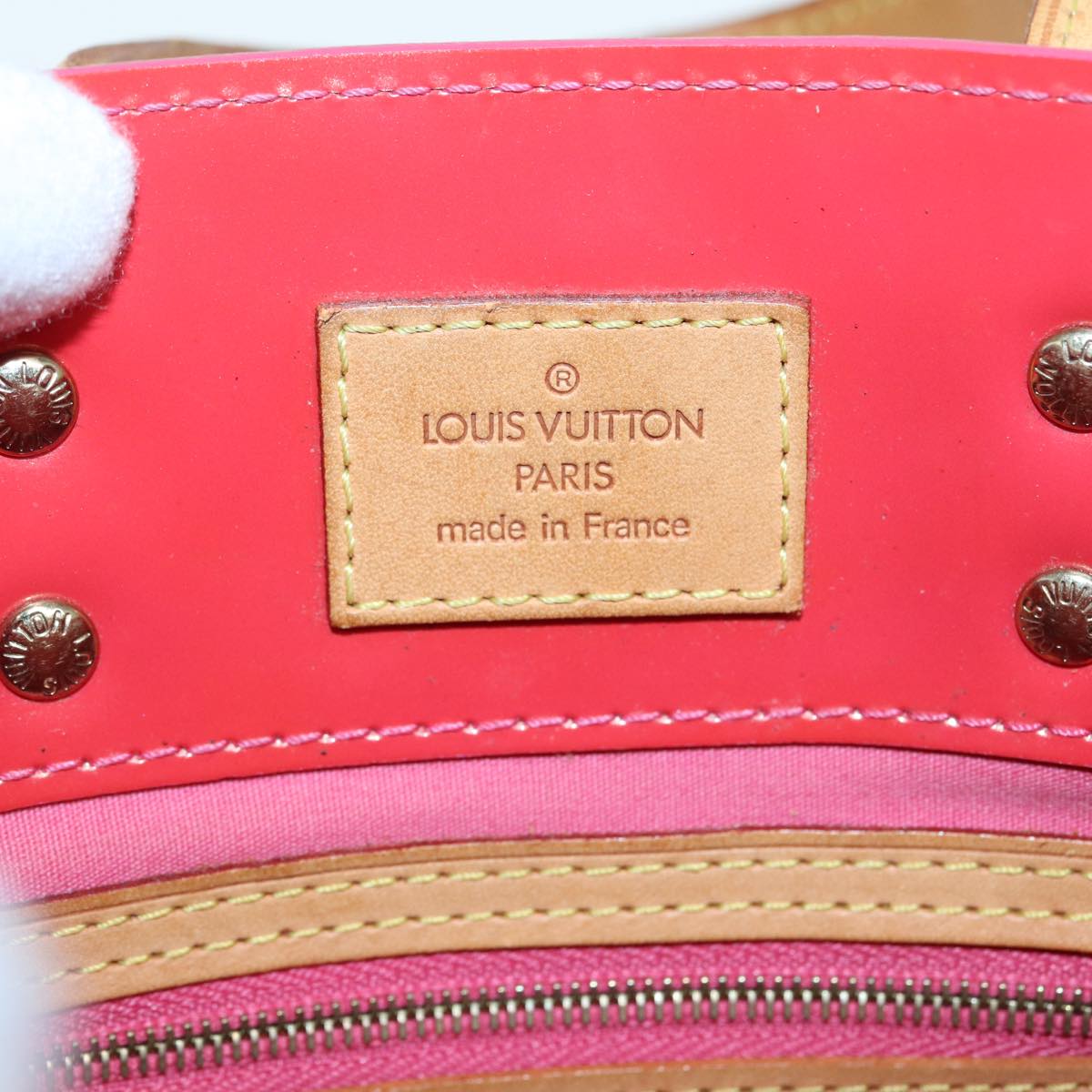 LOUIS VUITTON Monogram Vernis Reade PM Hand Bag Fran Boise M9132F LV 84976