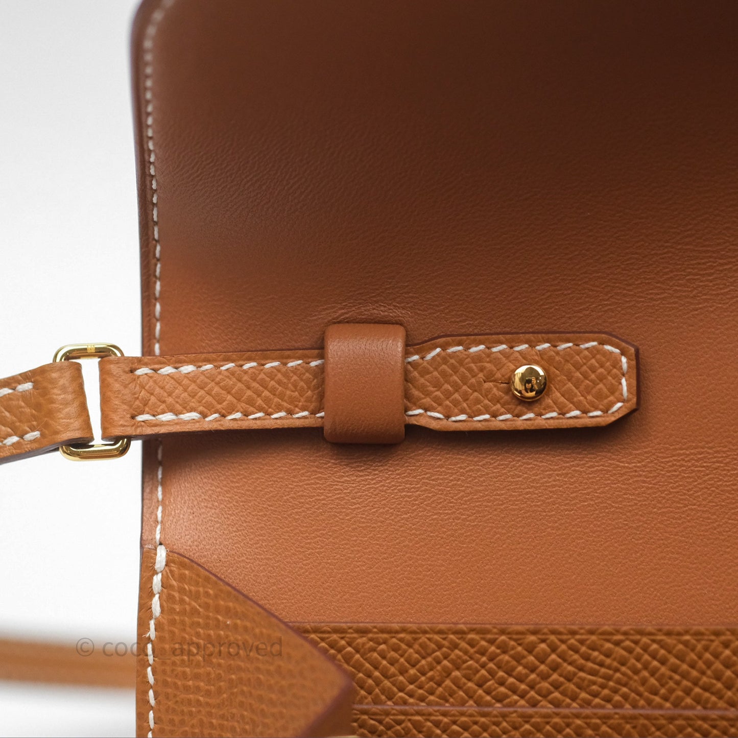 Hermès Constance Long To Go Wallet Gold Epsom Gold Hardware