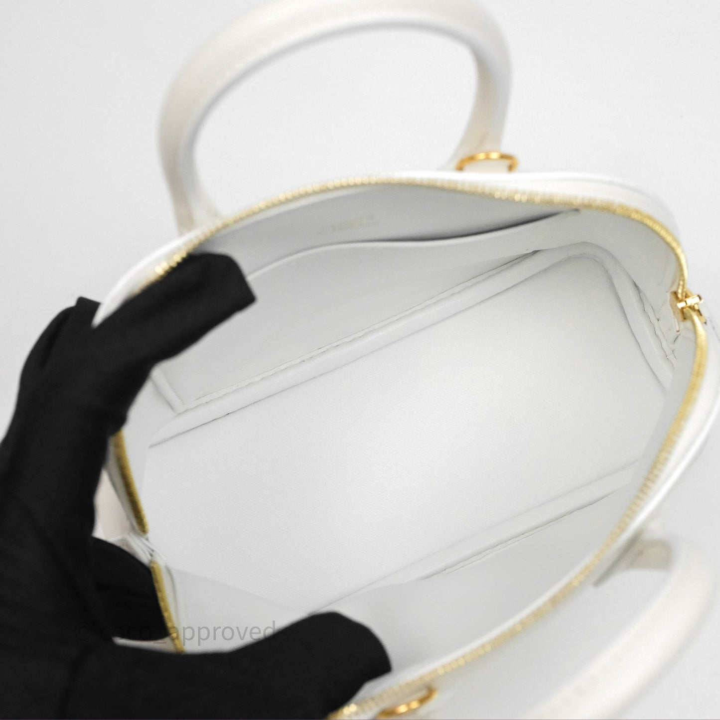 Hermès Bolide Mini 1923 Blanc 01 Evercolor Gold Hardware