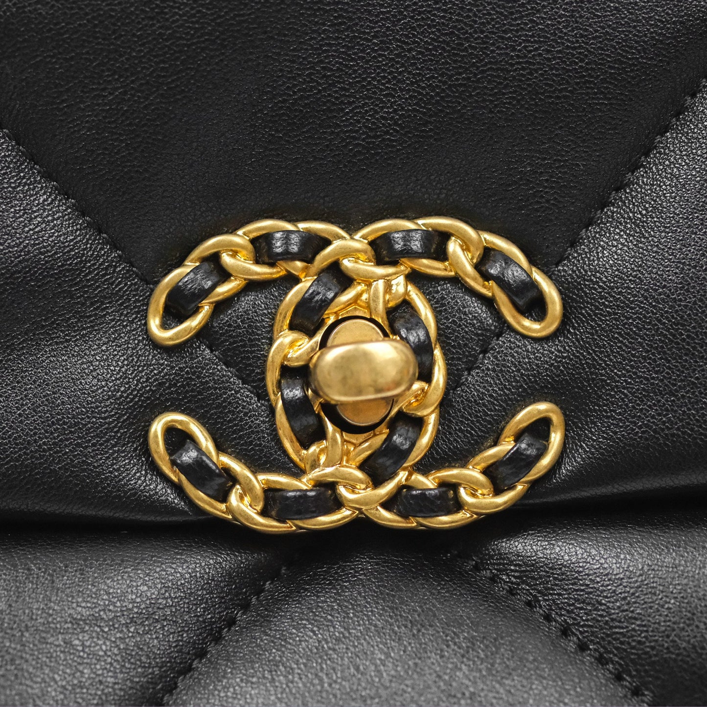 Chanel 19 Small Black Mixed Hardware