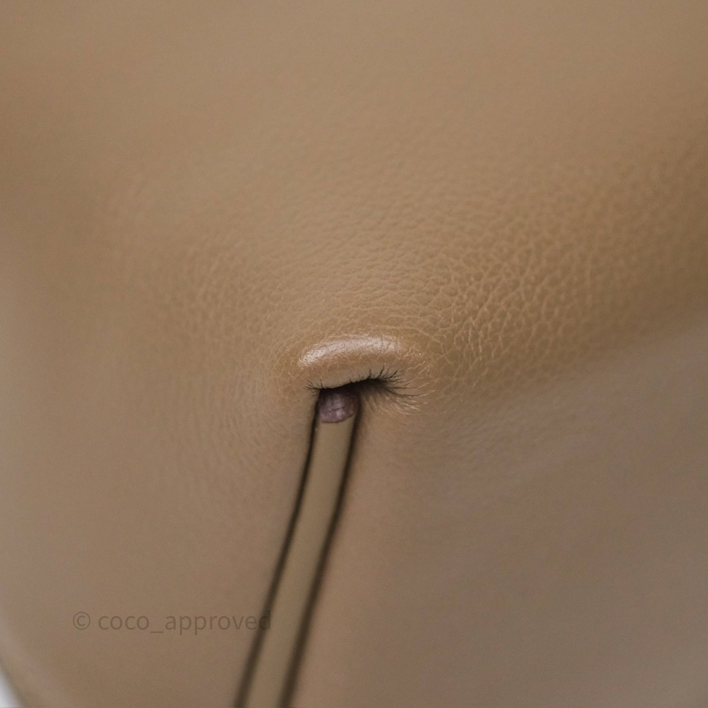 Hermès 24/24 21 Mini Etoupe 18 Evercolor/ Swift Palladium Hardware