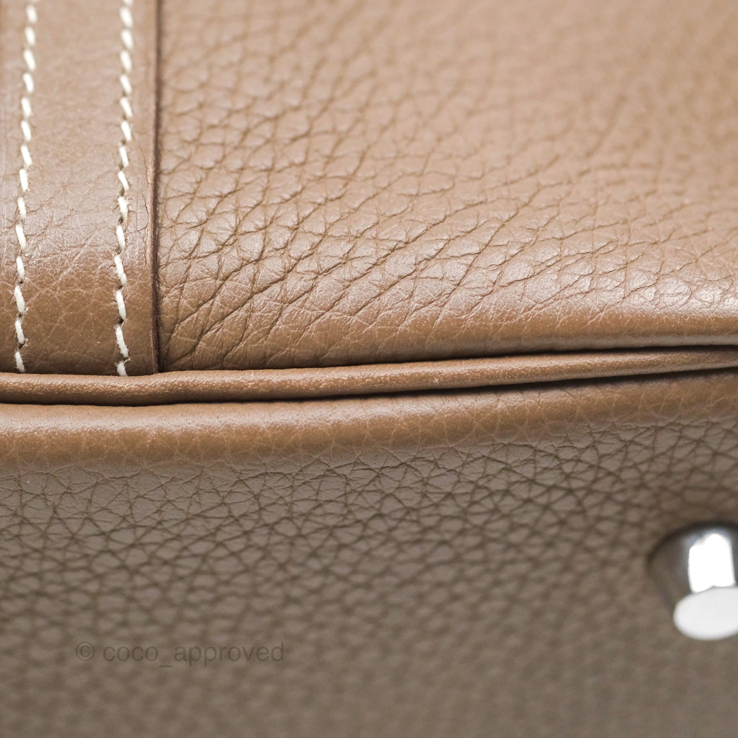 Hermès Picotin Lock 22 Etoupe Clemence Palladium Hardware