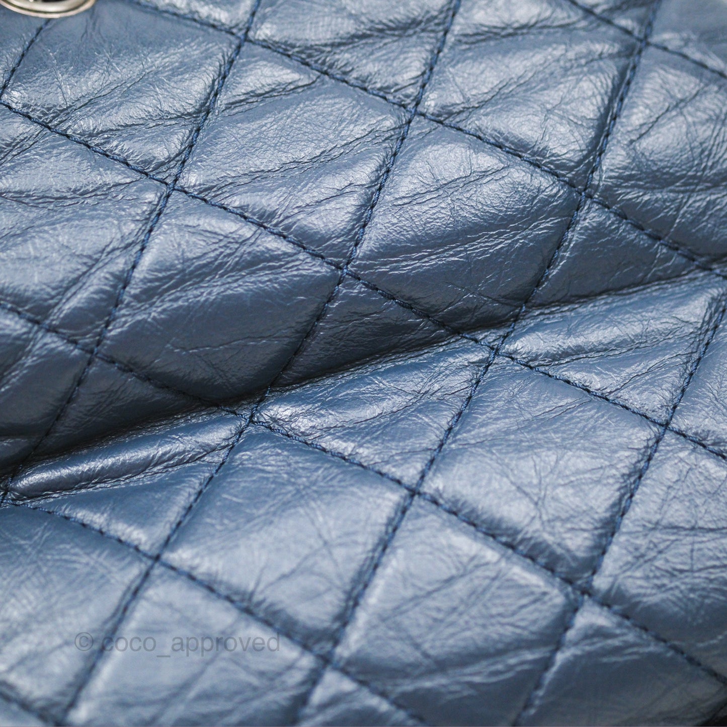 Chanel Small Gabrielle Backpack Navy Black Aged Calfskin