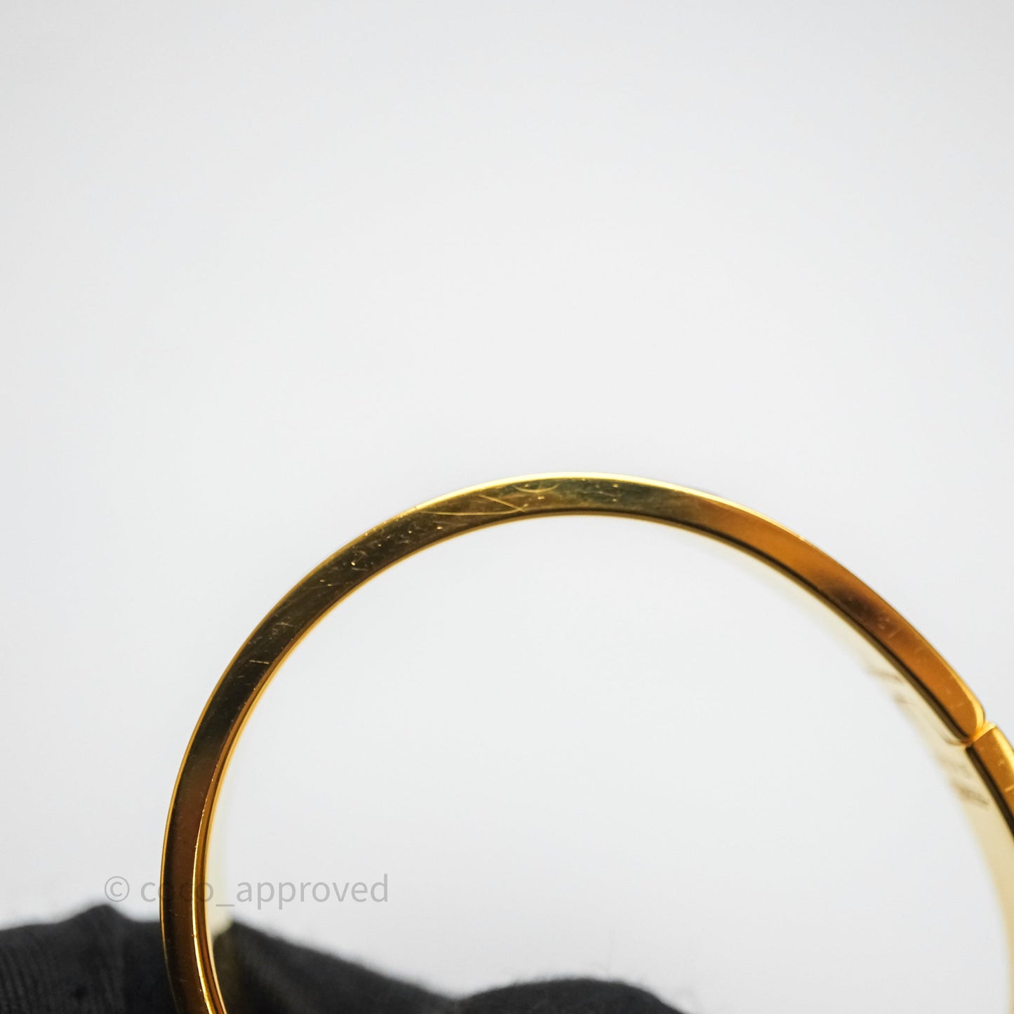 Hermès Clic H Bracelet Anémone Iris Gold Hardware