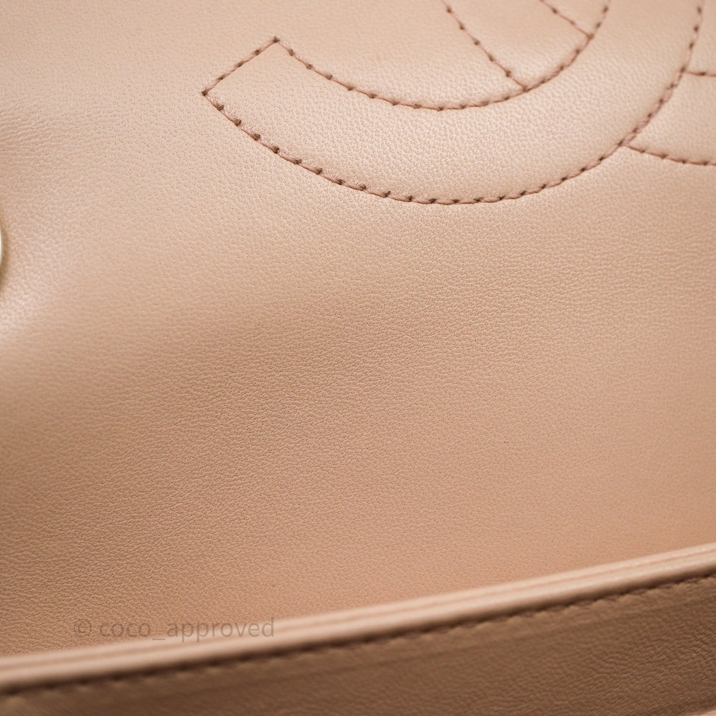 Chanel Small Trendy CC Beige Lambskin Gold Hardware