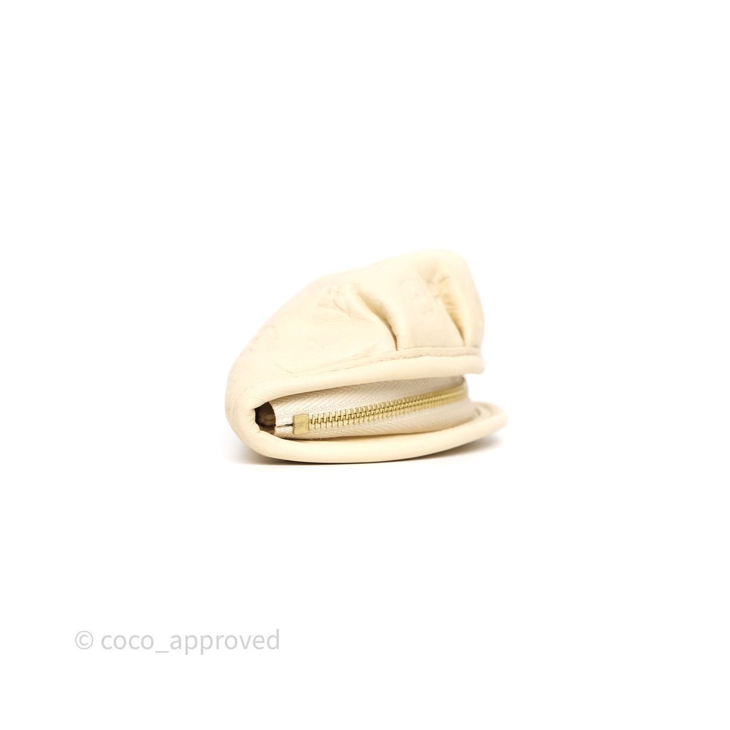 Louis Vuitton Gyoza Key Pouch Beige