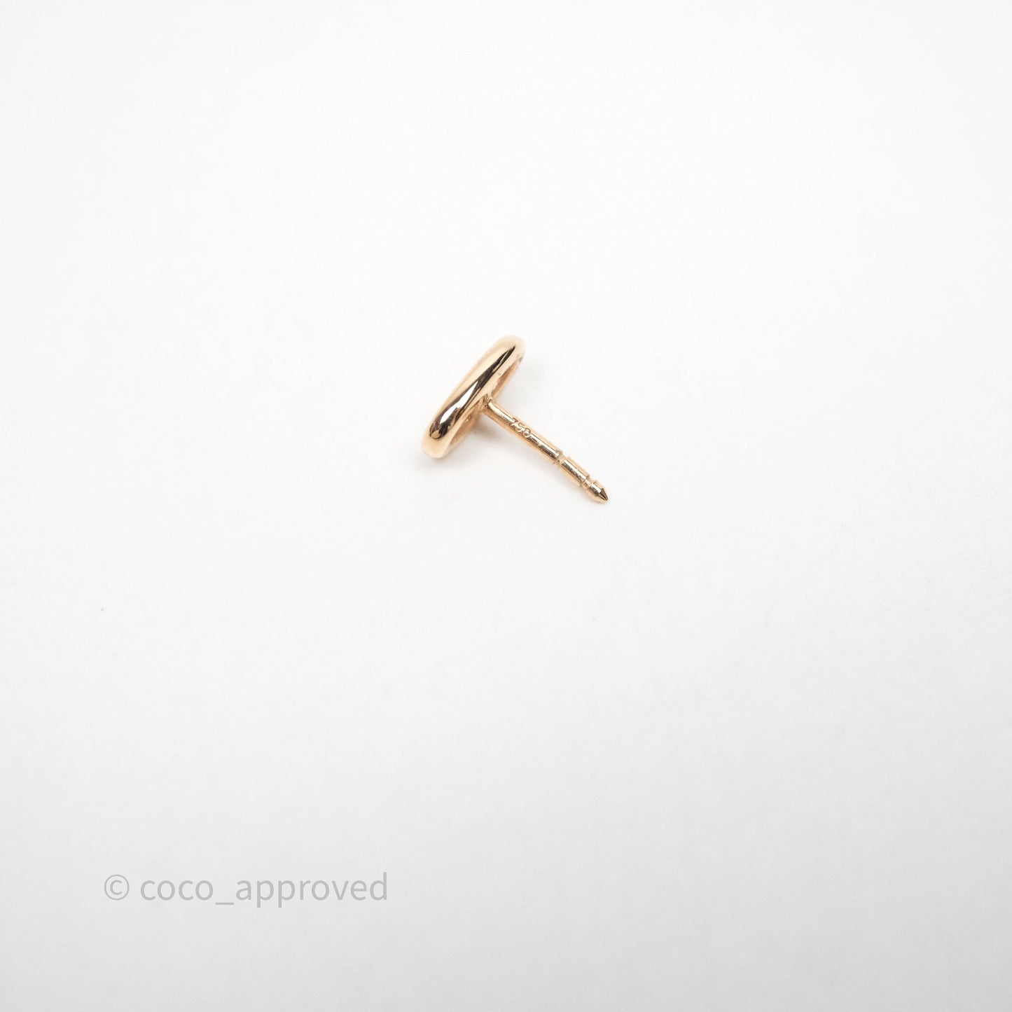 Hermès Chaine d'Ancre Earrings Rose Gold