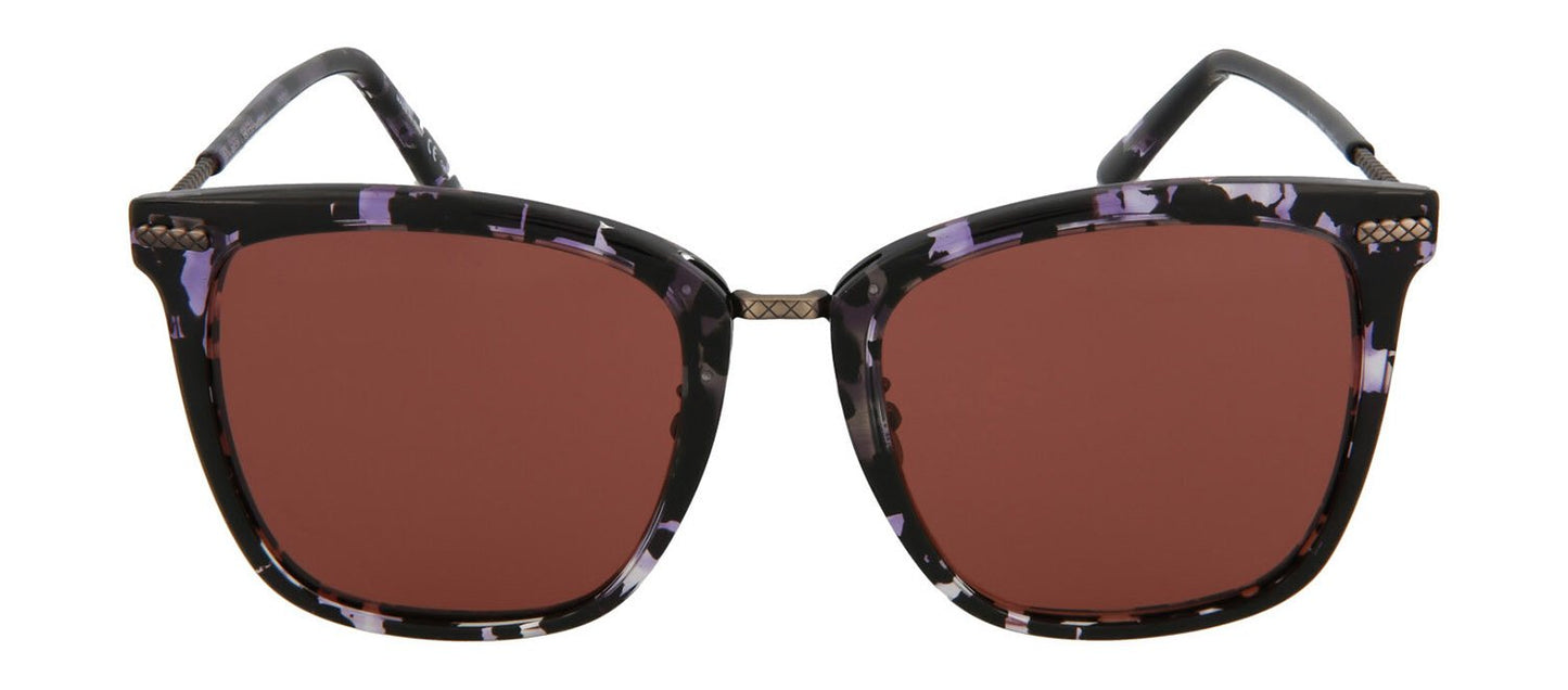 Luxury Bottega Veneta BV0102S-30001103003 Square/Rectangle Sunglasses
