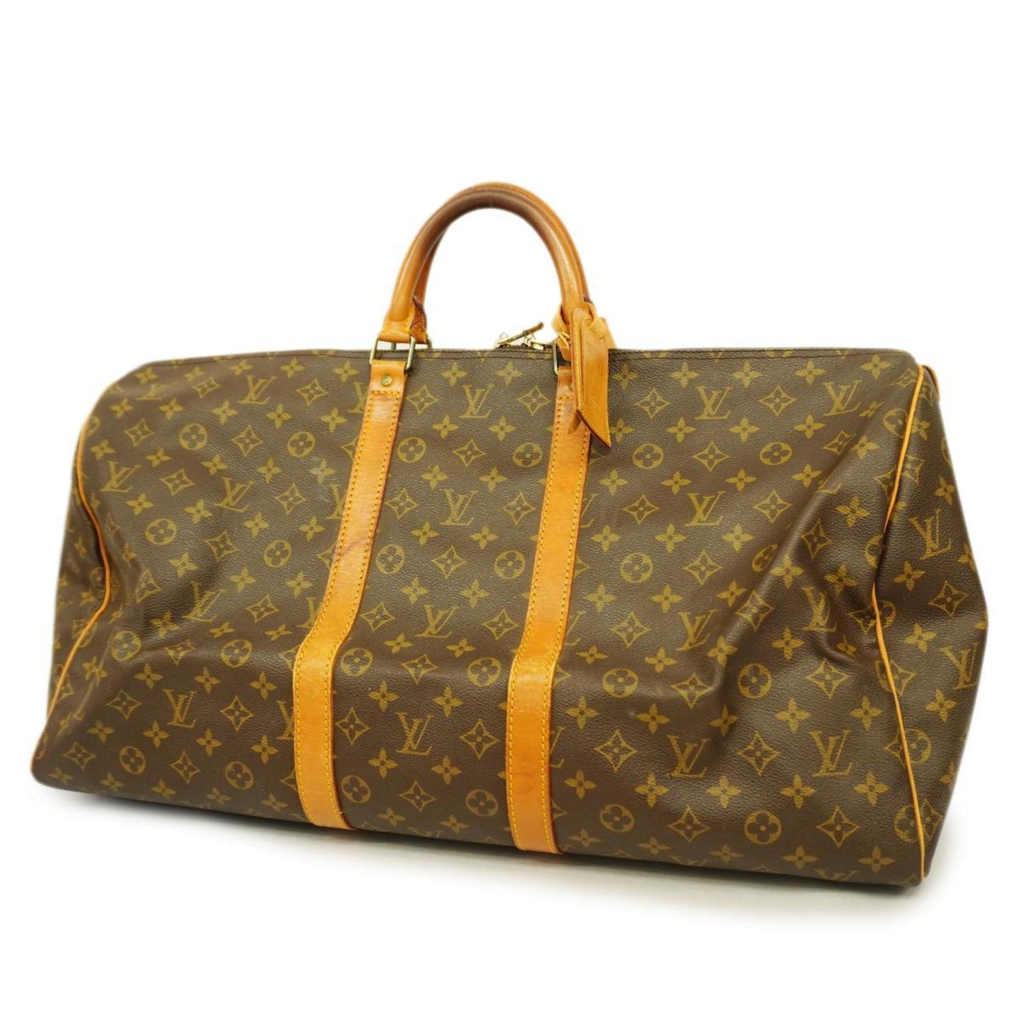 Louis Vuitton Keepall 55  Canvas Travel Bag ()