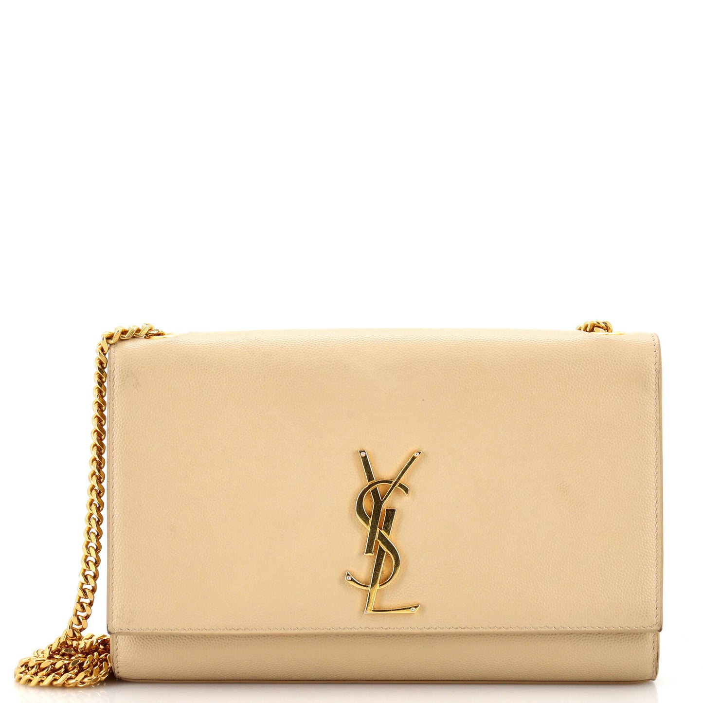Luxury Saint Laurent Classic Monogram Crossbody Bag Grainy Leather Medium
