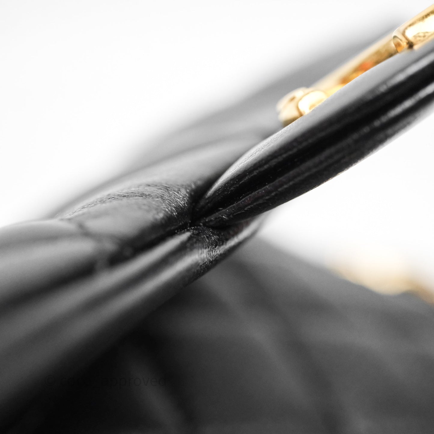 Chanel Small Funky Town Black Lambskin Aged Gold Hardware