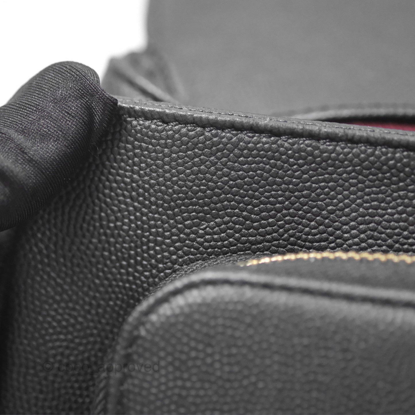 Chanel Quilted Large Business Affinity Flap Black Caviar Gold Hardware