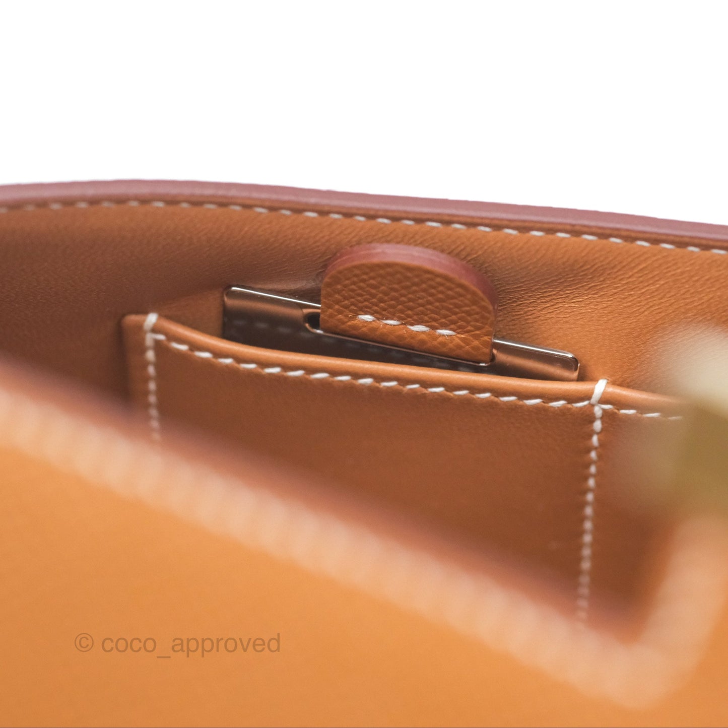 Hermès Constance Elan Gold Epsom Gold Hardware