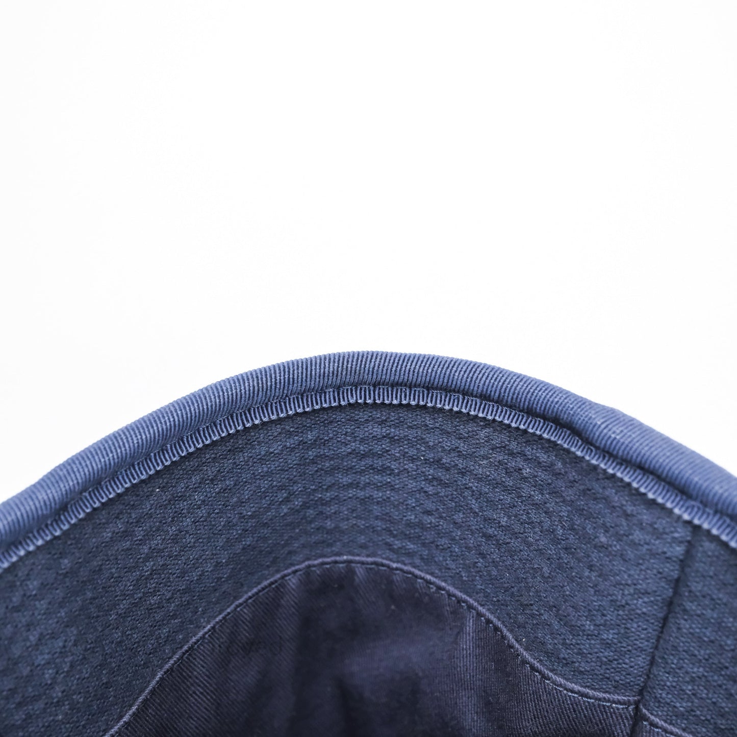 Chanel Large Deauville Navy Canvas Silver Hardware