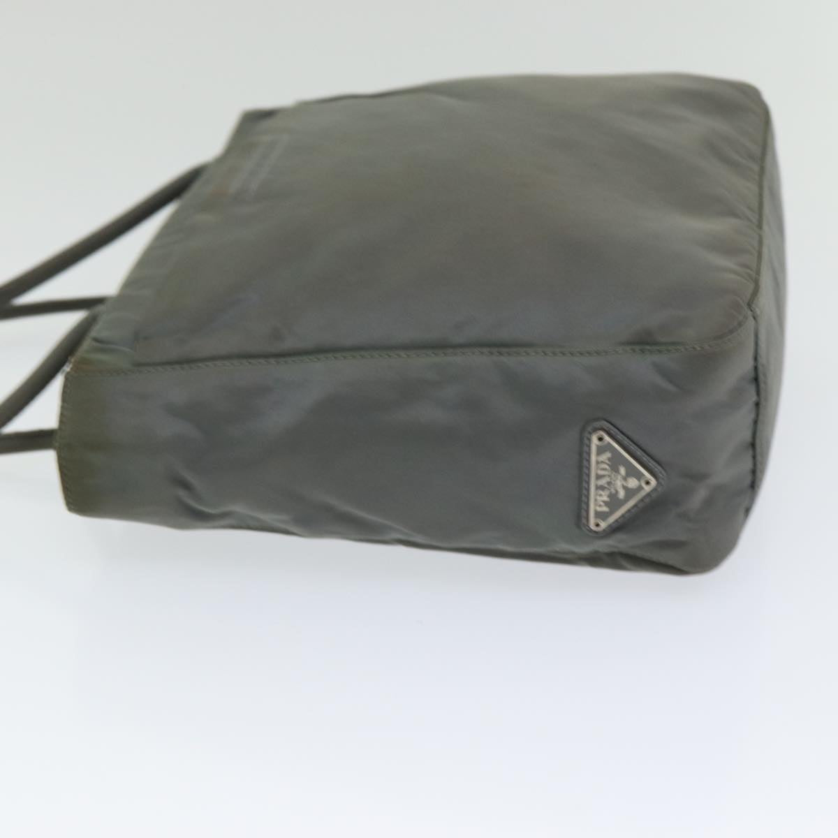 Luxury Prada Hand Bag Nylon Gray  85131