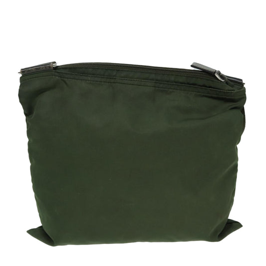 Luxury Prada Shoulder Bag Nylon Khaki  85133