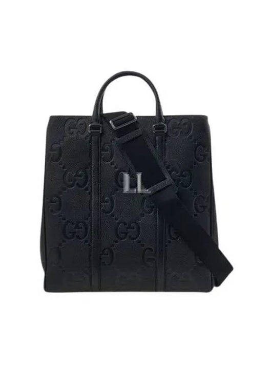 Luxury Gucci Trending 2025 Jumbo GG Medium Tote Bag Black