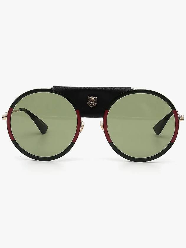 Luxury Gucci Trending 2025 Eyewear Round Frame Sunglasses Green