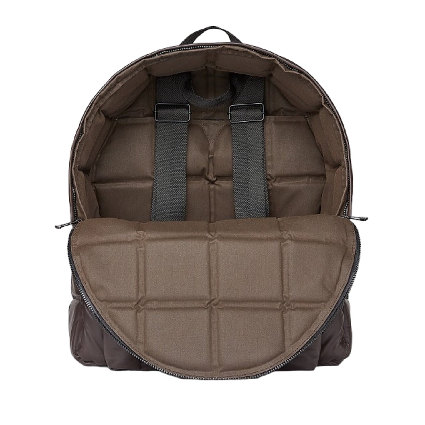 Luxury Bottega Veneta Leather Brown Backpack