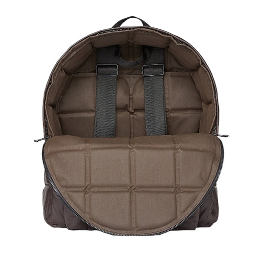 Luxury Bottega Veneta Leather Brown Backpack