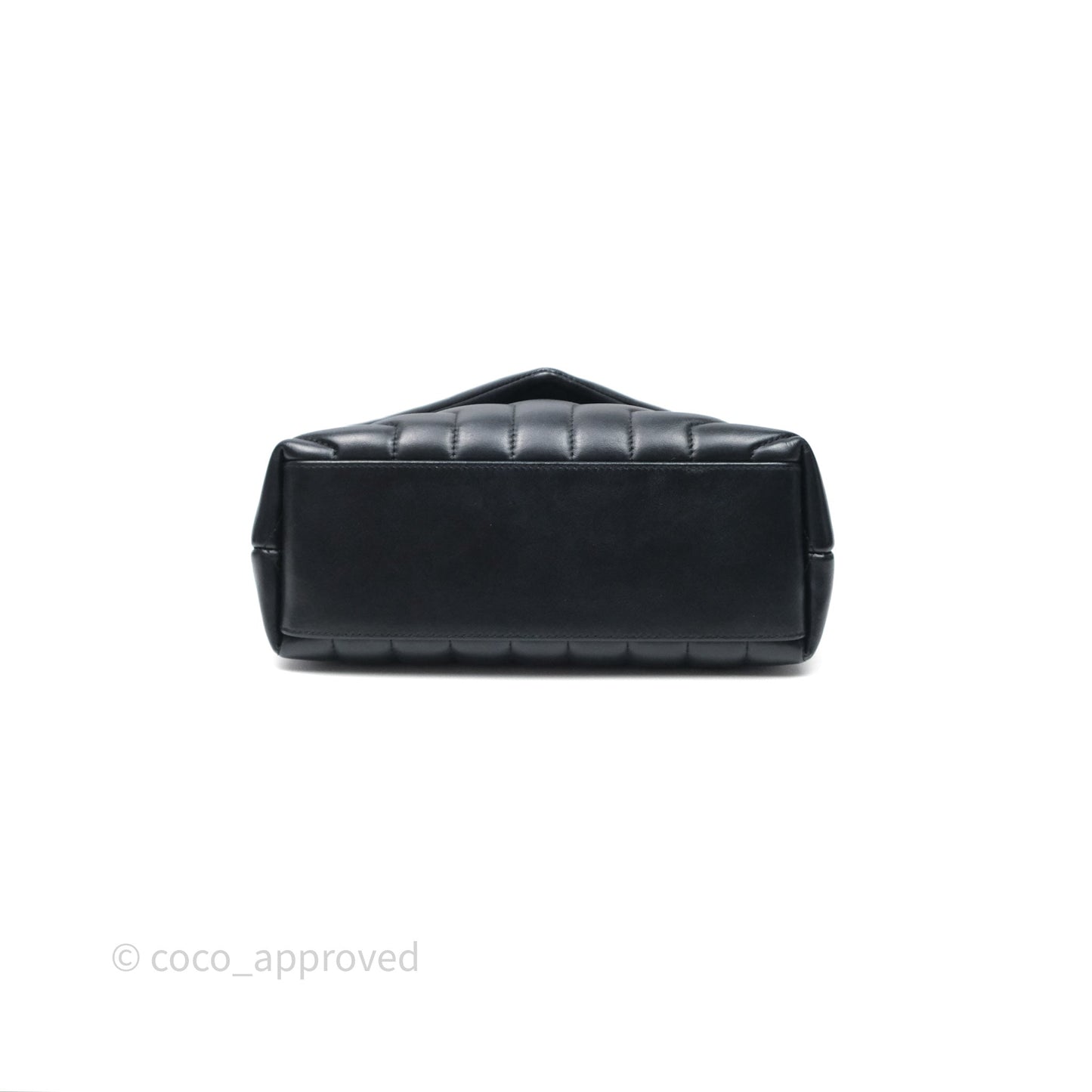 Saint Laurent Loulou Small Flap Bag Black Gold Hardware