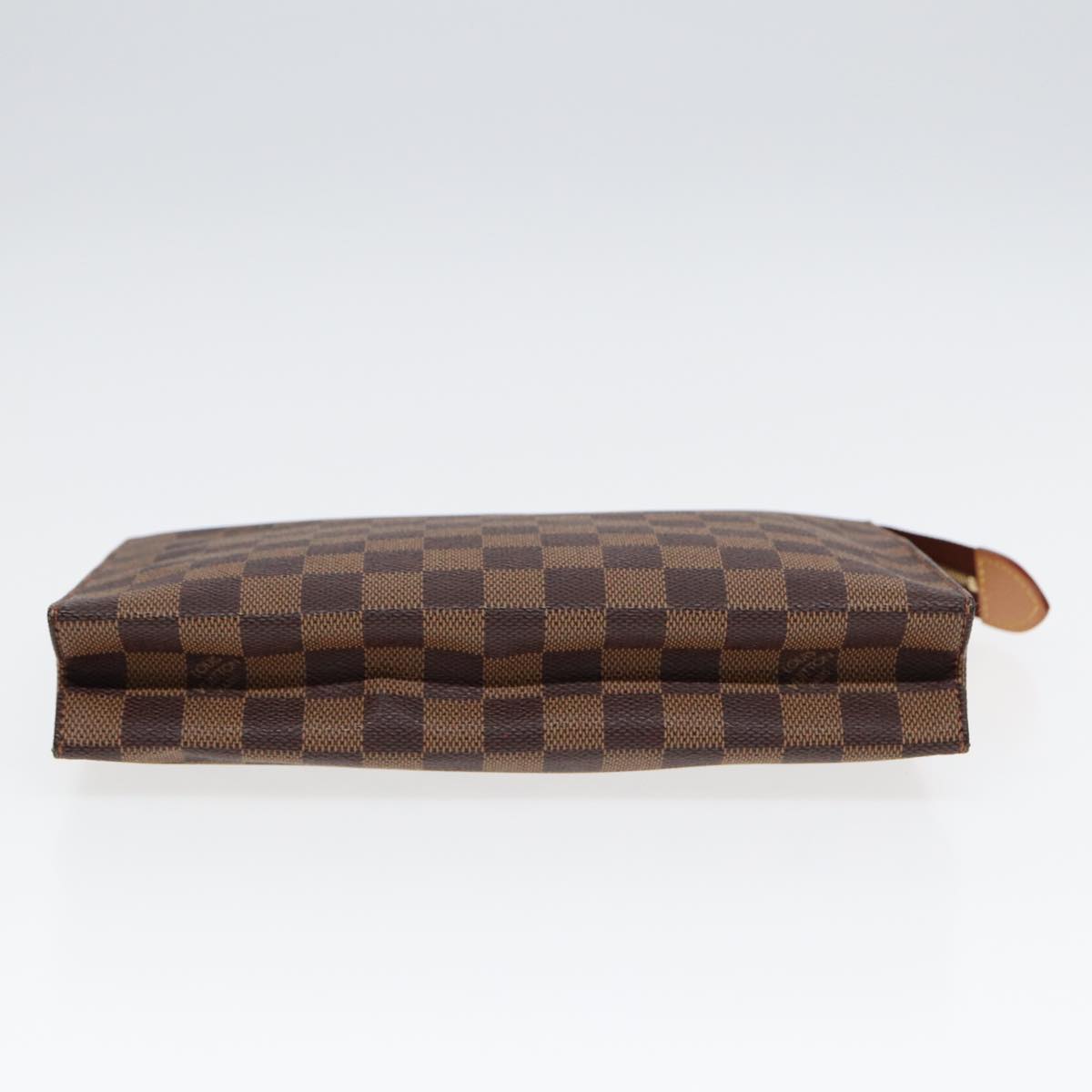 LOUIS VUITTON Damier Ebene Poche Toilette 26 Pouch N47543 LV 85210