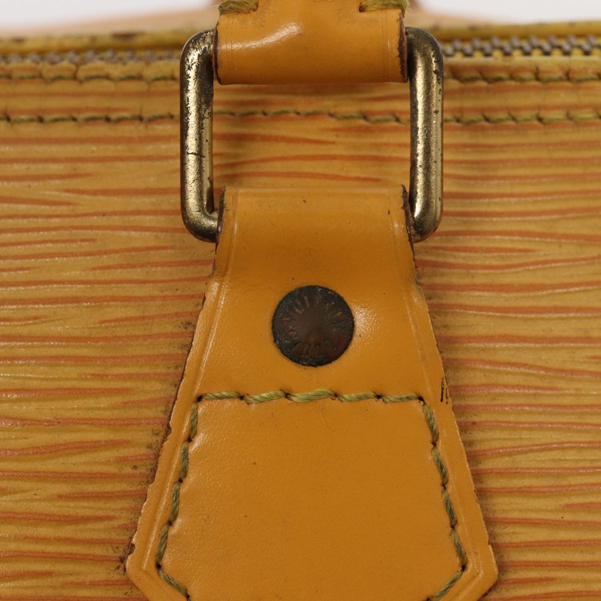 LOUIS VUITTON Epi Speedy 25 Hand Bag Tassili Yellow M43019 LV 85257