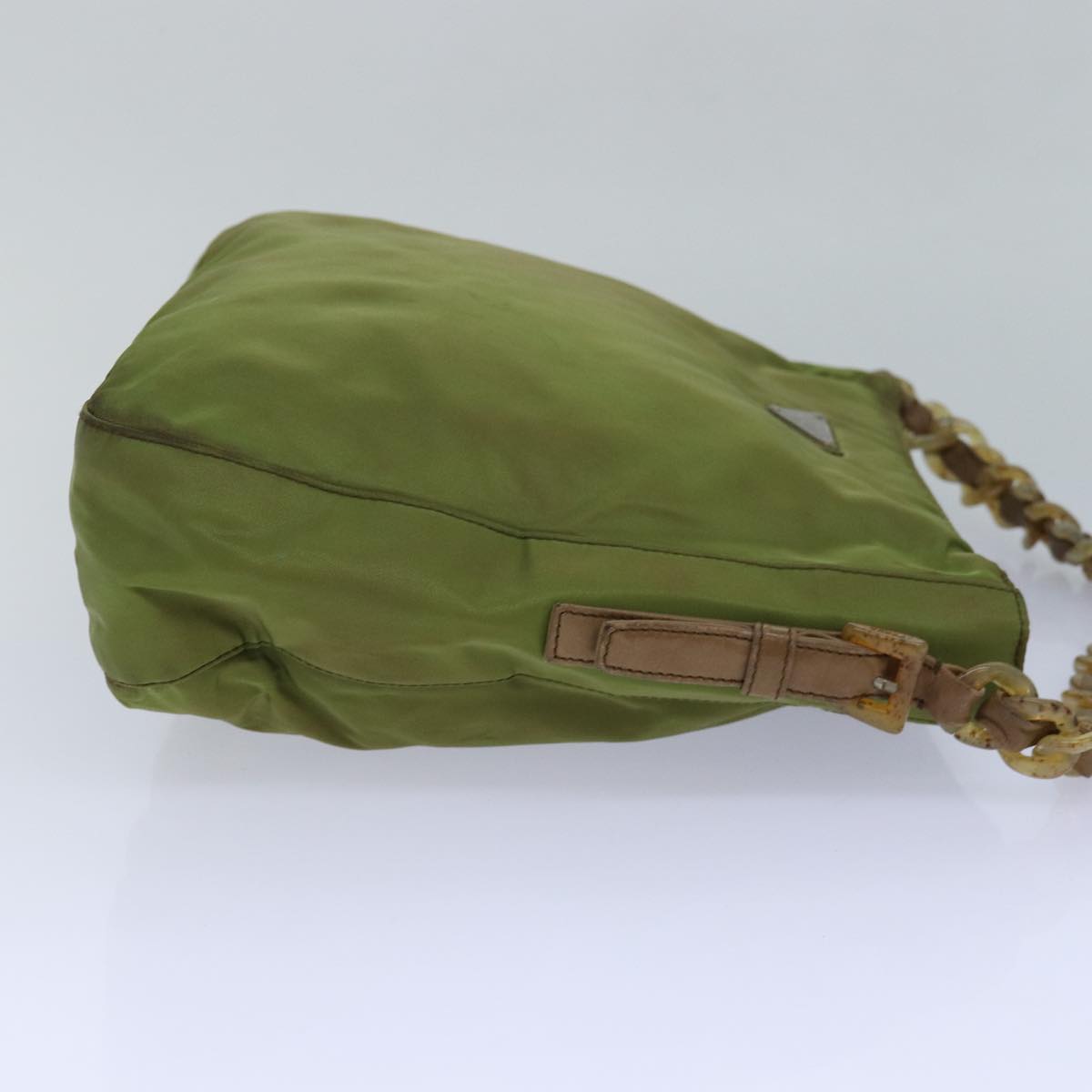 Luxury Prada Shoulder Bag Nylon Khaki  85288