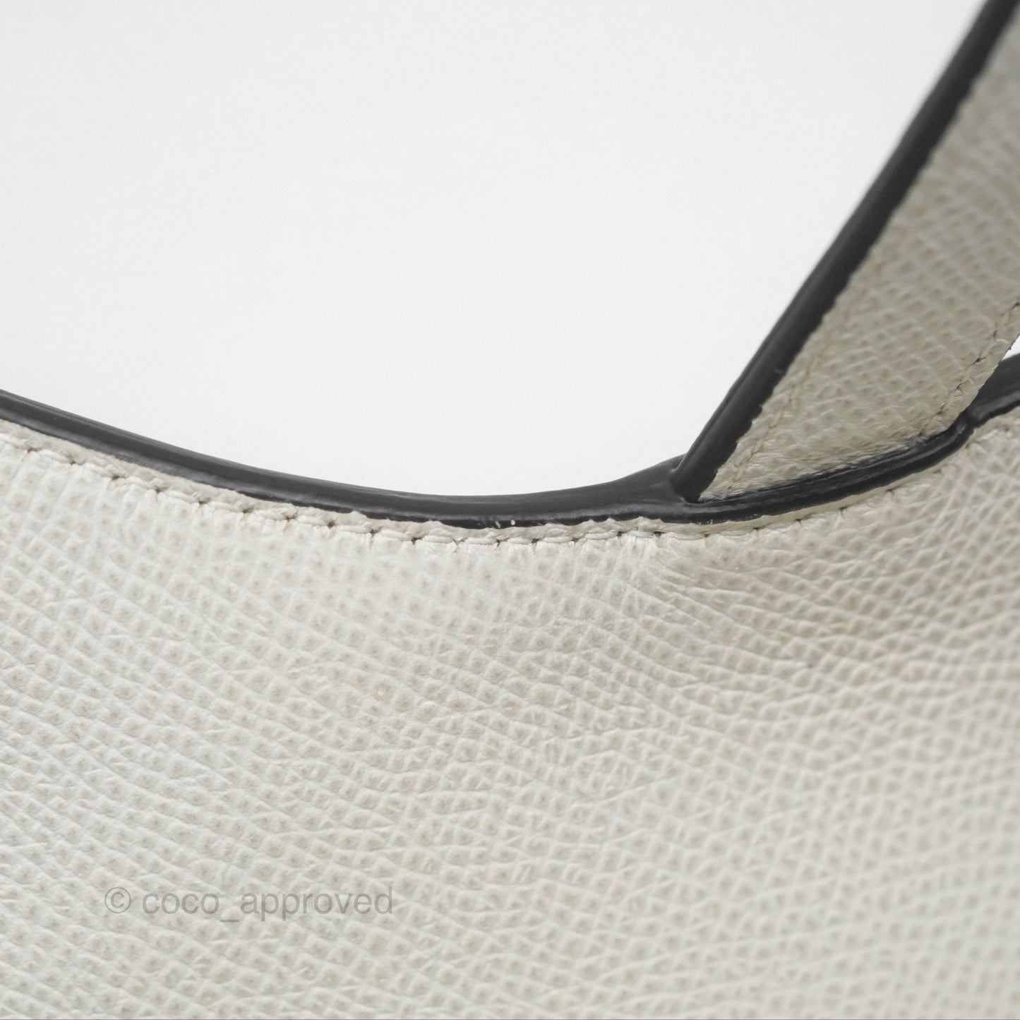 Christian Dior Mini Saddle Bag White Grained Calfskin Gold Hardware