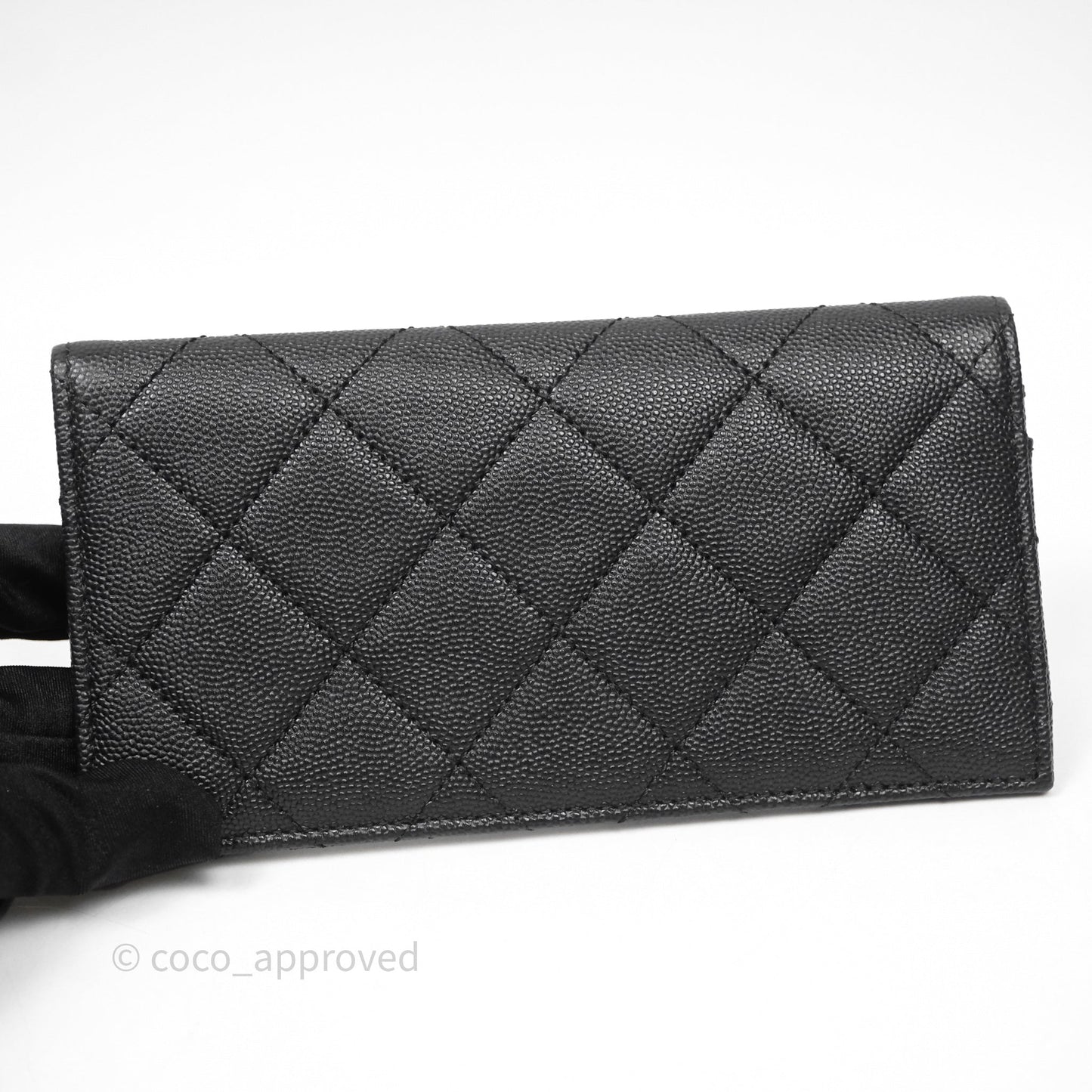 Chanel Camera Bag With Detachable Pouch Black Caviar Gold Hardware