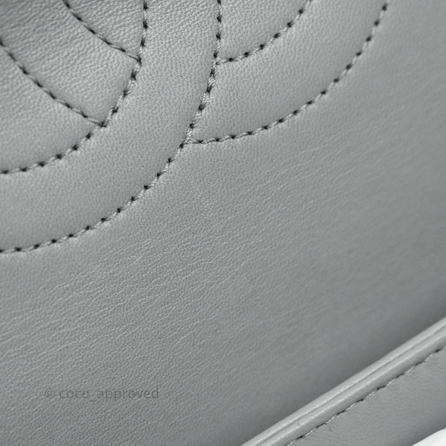 Chanel Quilted Trendy CC Small Grey Lambskin Gold Hardware