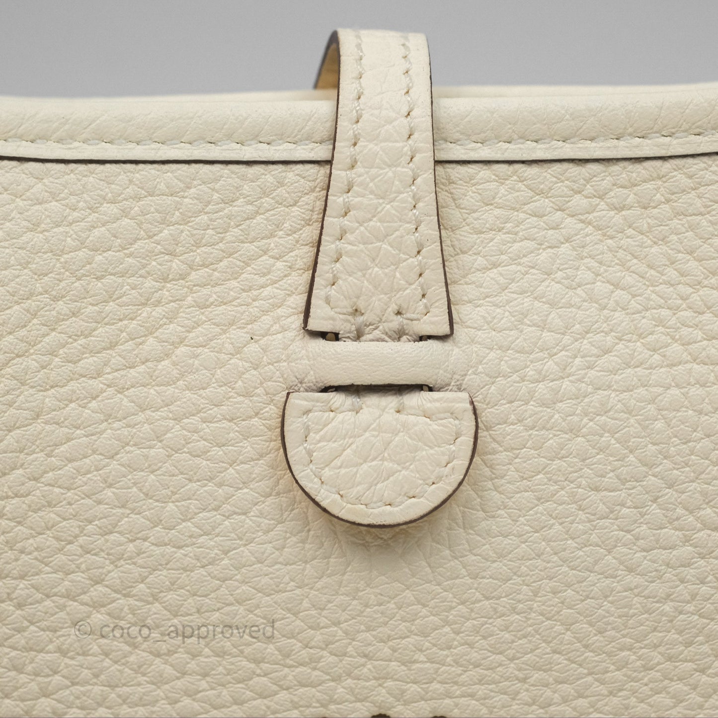 Hermès Mini Evelyne 16 Nata I2 Clemence Gold Hardware