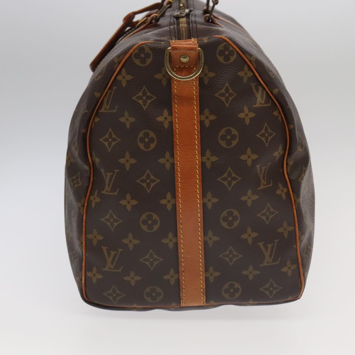 LOUIS VUITTON Monogram Keepall Bandouliere 50 Boston Bag M41416 LV 85407