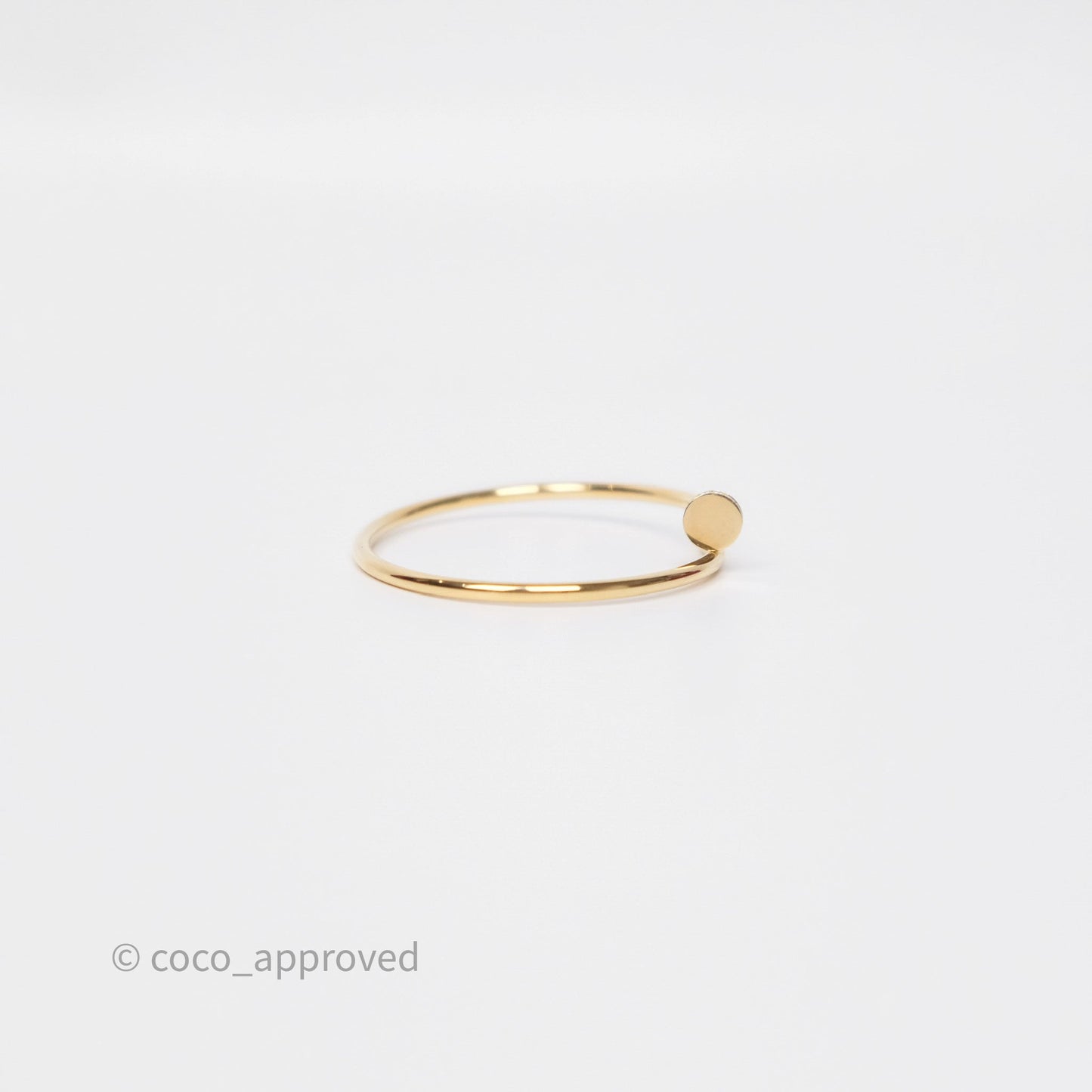 Cartier Small Juste Un Clou Bracelet 18K Yellow Gold Diamonds