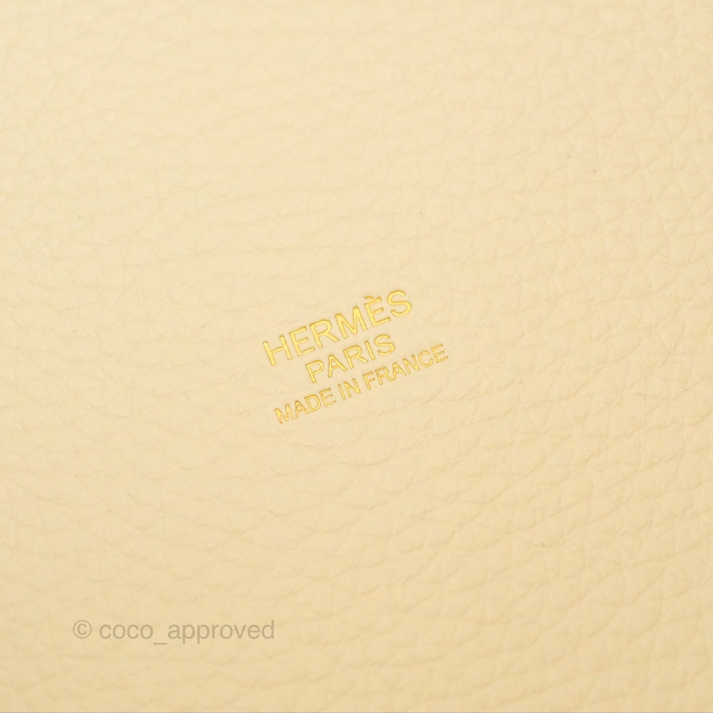 Hermès Picotin Lock 18 Craie Taurillon Clemence Gold Hardware